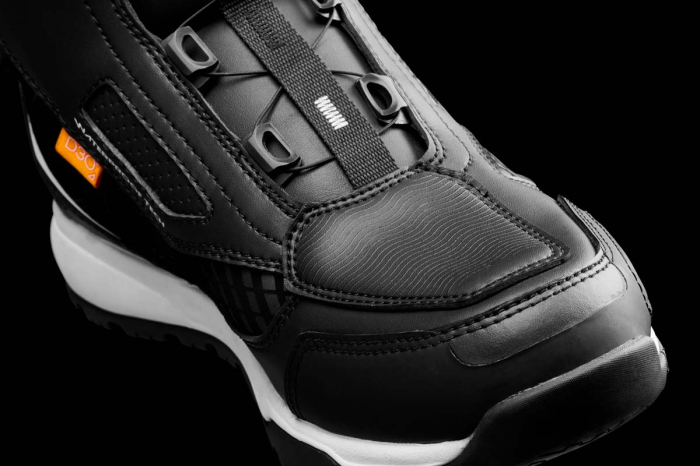 Ghete moto Furygan Allroad D3O impermeabile, negru/alb [8]