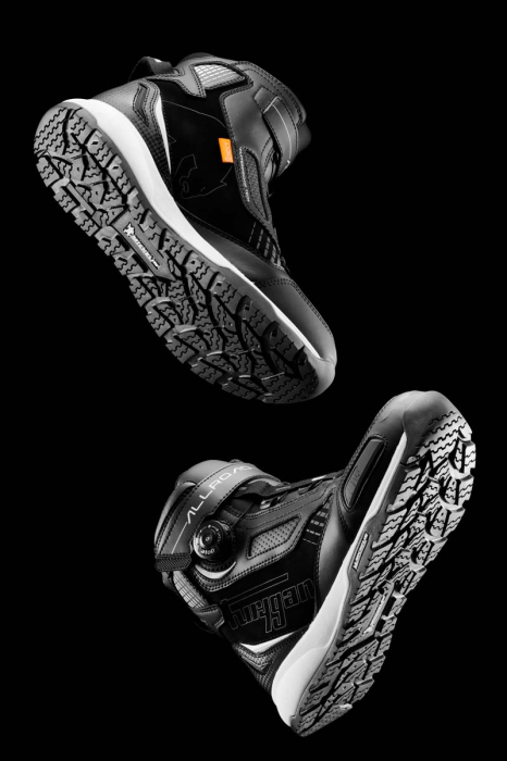Ghete moto Furygan Allroad D3O impermeabile, negru/alb [9]