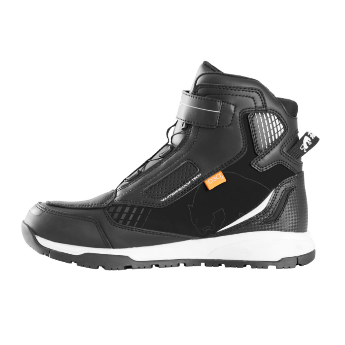 Ghete moto Furygan Allroad D3O impermeabile, negru/alb [2]
