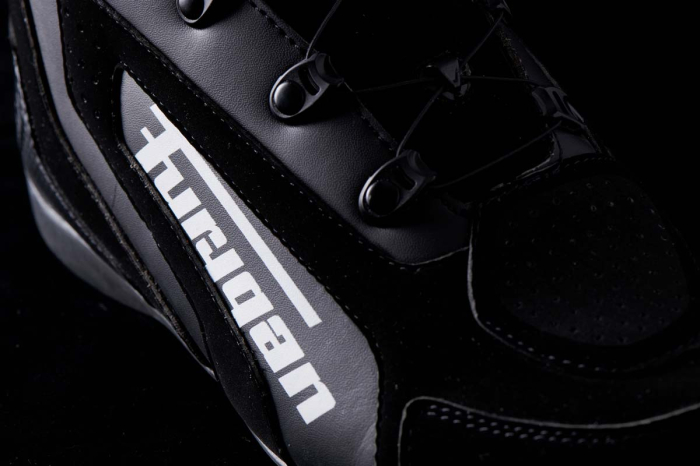 Ghete moto Furygan V4 Easy D3O impermeabile, negru/alb [6]