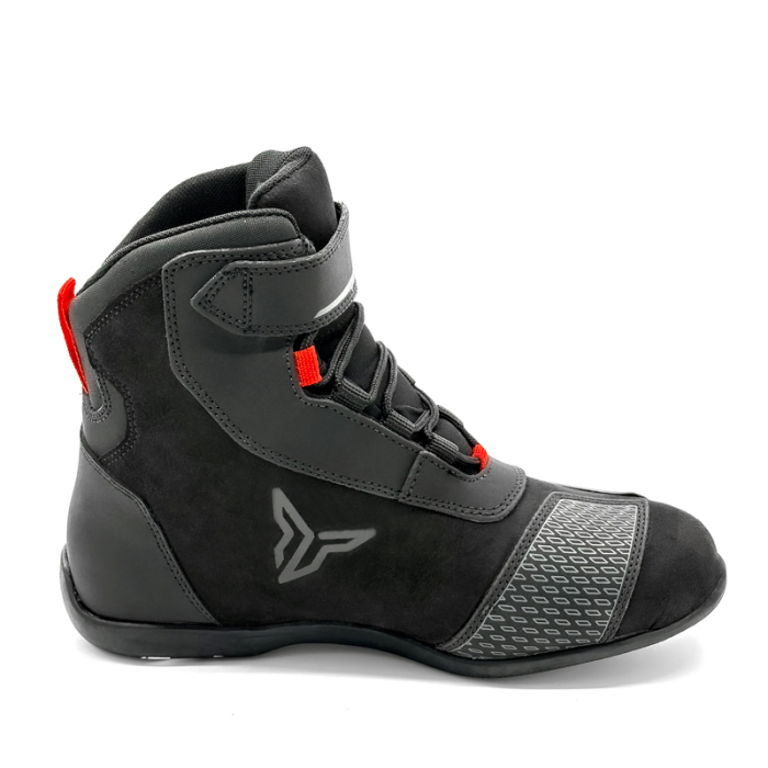 Ghete moto Nordcode Fighter WP, negru/gri [3]