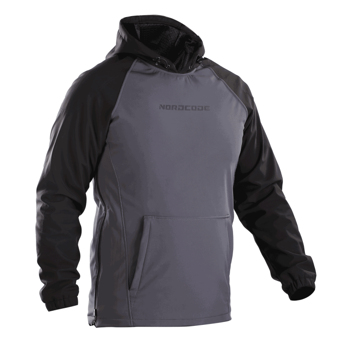 Hanorac moto Nordcode Lynx softshell cu Kevlar, negru/gri [4]