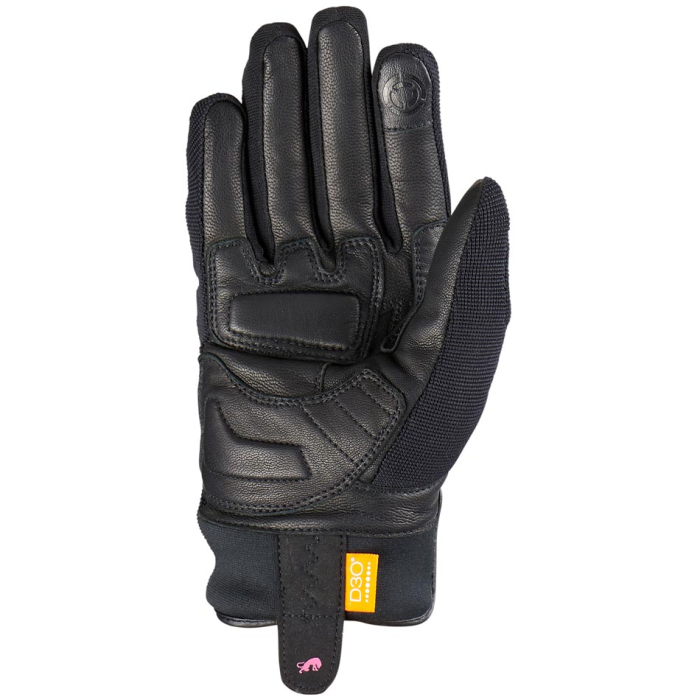 Mănuși moto de damă Furygan Jet Lady D3O All Seasons impermeabile, negru/roz [2]
