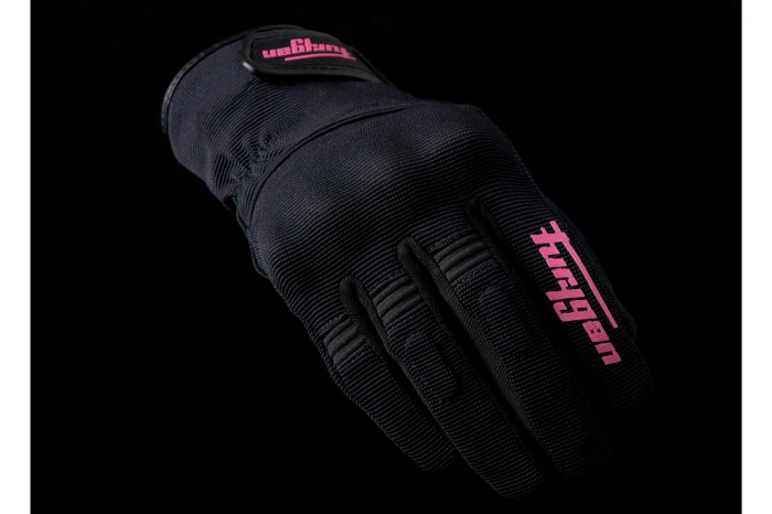 Mănuși moto de damă Furygan Jet Lady D3O All Seasons impermeabile, negru/roz [3]