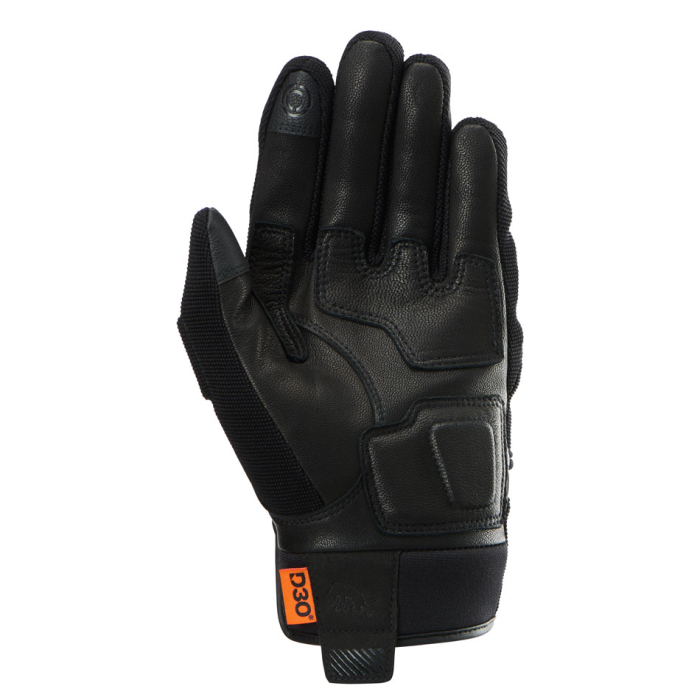 Mănuși moto Furygan Jet D3O Evo de vară, negru/verde fluo [4]