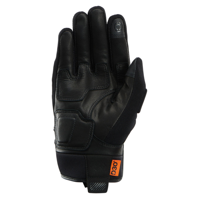 Mănuși moto Furygan Jet D3O Evo de vară, negru/verde fluo [2]