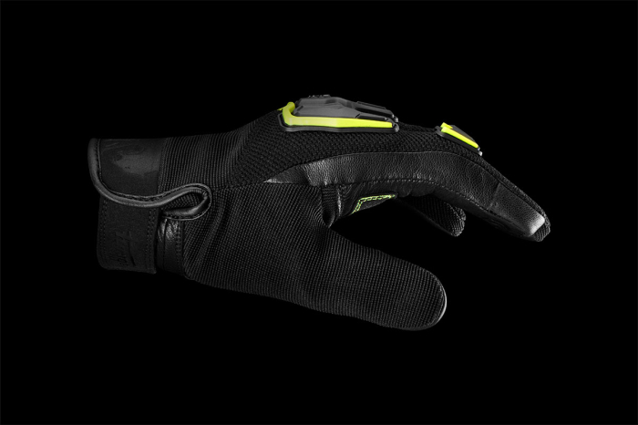 Mănuși moto Furygan Shade, negru/galben fluo [6]