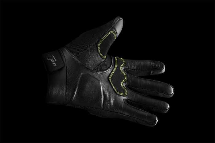 Mănuși moto Furygan Shade, negru/galben fluo [9]