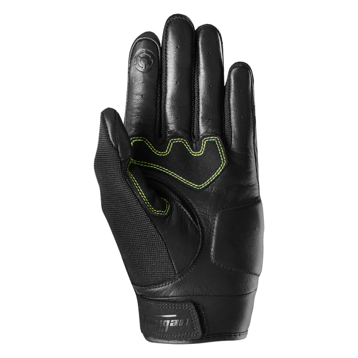 Mănuși moto Furygan Shade, negru/galben fluo [2]