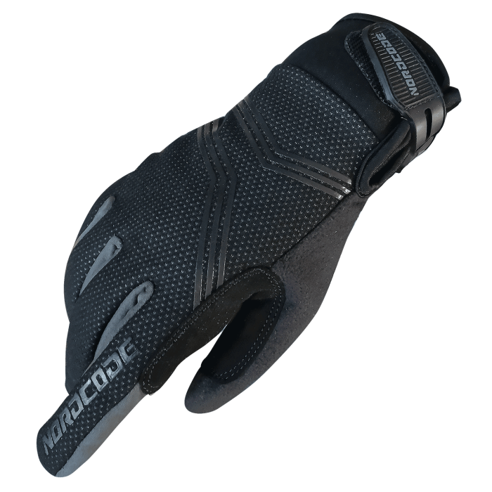 Mănuși moto Nordcode Windproof windproof, negru [3]