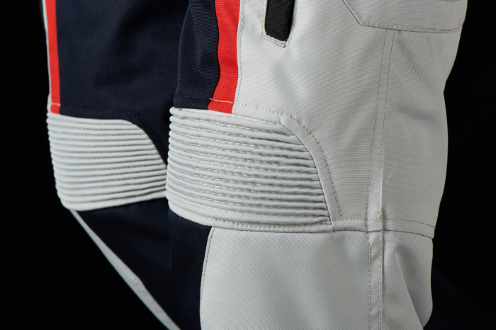Pantaloni moto de damă Furygan Apalaches Lady, albastru/alb/roșu [5]