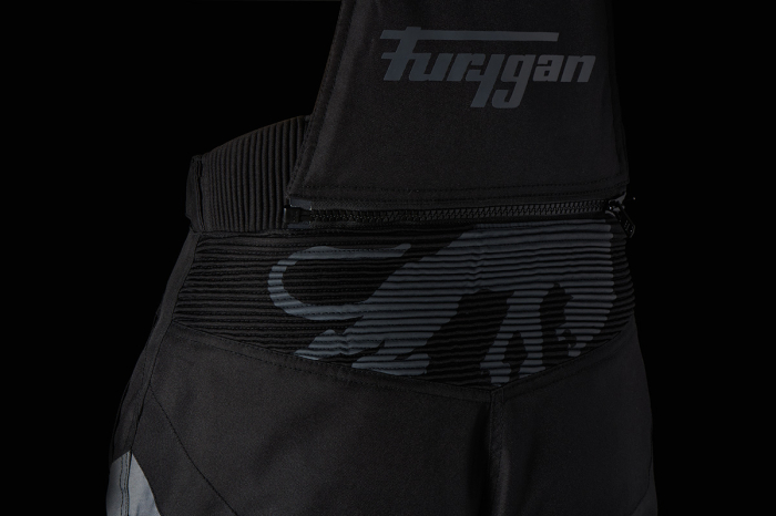 Pantaloni moto de damă Furygan Apalaches Lady, negru [3]