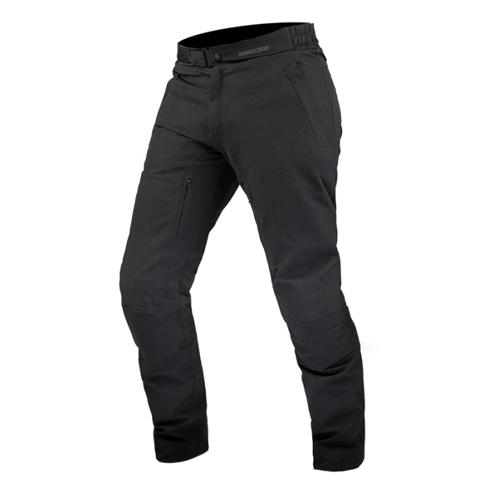 Pantaloni moto Nordcode Bolzano laminați impermeabili, negru [3]