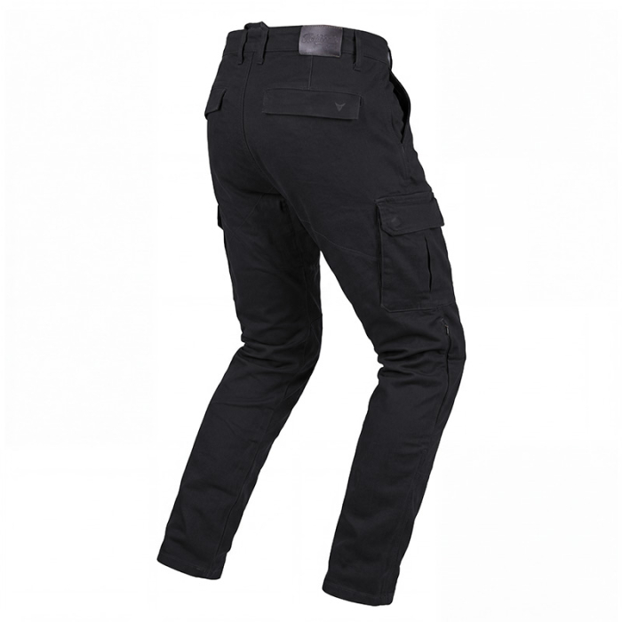 Pantaloni moto Nordcode Cargo V2 Short Cordura, negru [2]