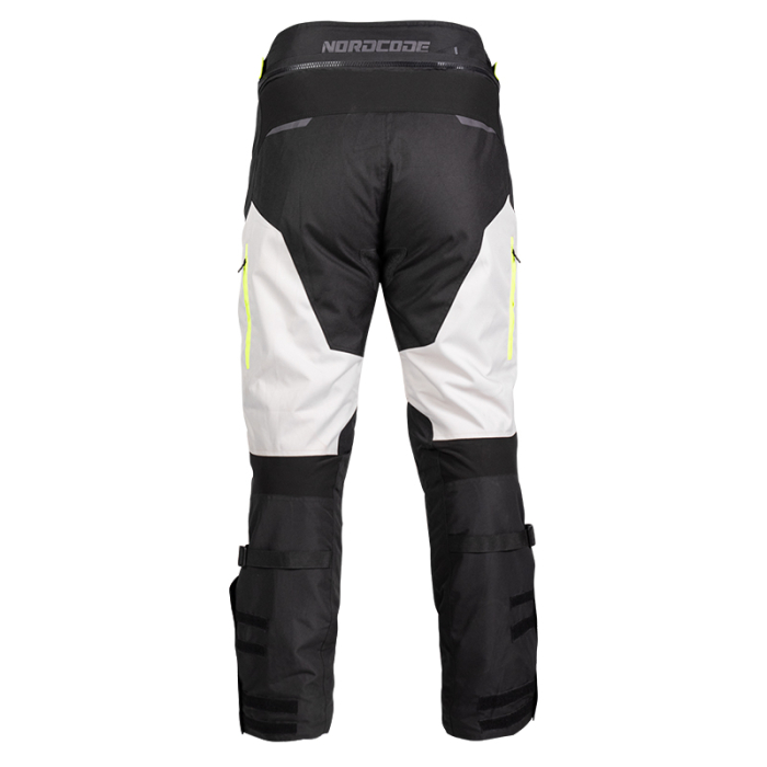 Pantaloni moto Nordcode Odyssey touring 4 sezoane, gri deschis/fluo [2]