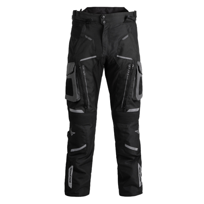 Pantaloni moto Nordcode Safari adventure 4 sezoane, negru [2]
