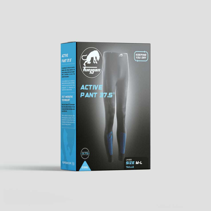 Pantaloni termici moto Furygan Active 37.5, negru [2]