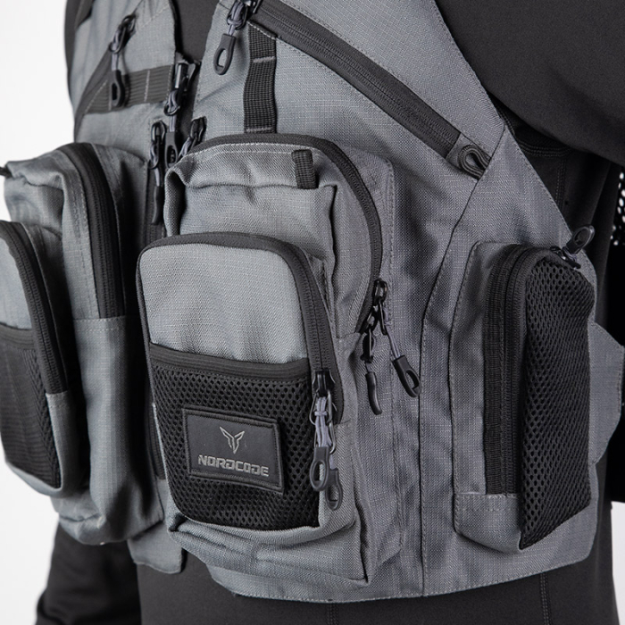 Vestă moto tactical Nordcode Tactical, gri [2]