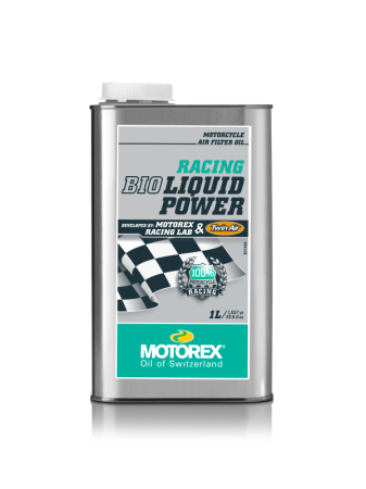 Uleiuri transmisie - MOTOREX - AIR FILTER OIL - RACING BIO LIQUID POWER OIL - 1L