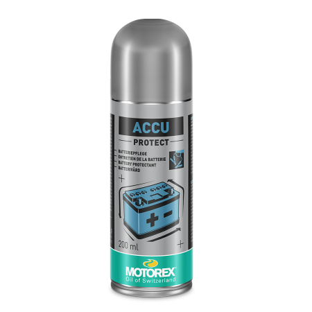 Degresanti si lubrifianti pentru alte componente - MOTOREX - ACCU PROTECT Spray - 200ml