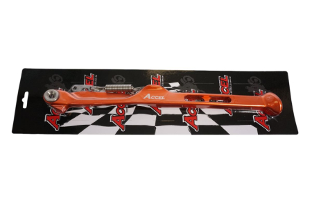 PIESE DE SCHIMB - ACCEL cric lateral KTM XC 125 / 250 / 300 / 350 / 450 '23, HUSQVARNA FX 350 / 450 '23, TX 300 '23, (OEM:A46003023044) culoare portocaliu