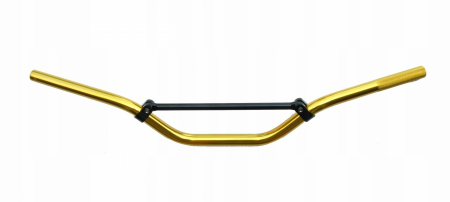 Ghidoane si accesorii - ACCEL ghidon aluminiu cu poprzeczka (22,2MM) MX wzmacniana culoare auriu (latime 800MM, inaltime 71MM)
