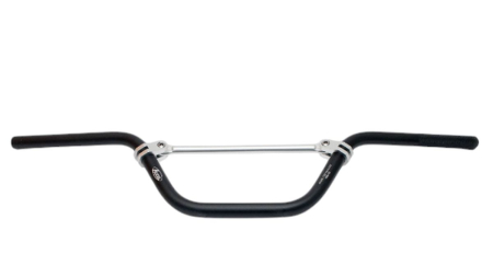 Ghidoane si accesorii - ACCEL ghidon aluminiu cu poprzeczka pit bike 'l' culoare negru (latime 734MM, inaltime 171MM)