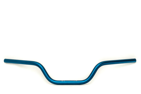 Ghidoane si accesorii - ACCEL ghidon aluminiu street (22,2MM) inalta culoare albastru