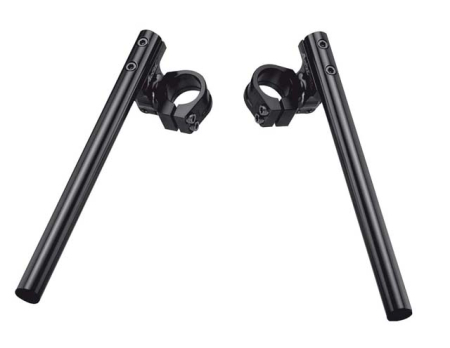 Ghidoane si accesorii - ACCEL ghidon CLIP-ON reglabil street prindere 48MM culoare negru