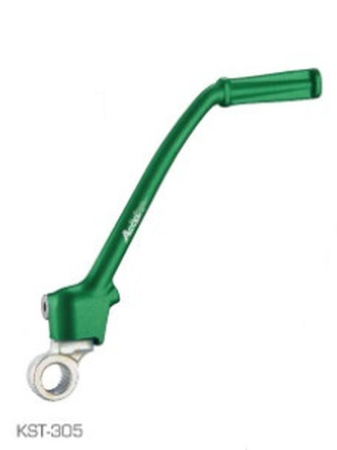 Pedale kickstarter - ACCEL pedala pornire (Kickstart) din aluminiu KAWASAKI KX 85 '01-'25, KX 100 '01-'21, KX 112 '22-'25, culoare verde