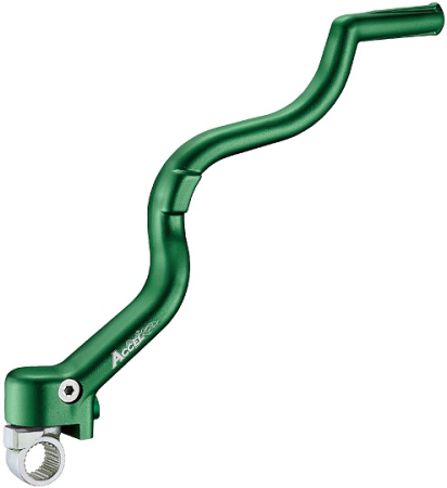 Motor - ACCEL pedala pornire (Kickstart) din aluminiu KAWASAKI KXF 450 '07-'15, KLX 450R '08-'19, culoare verde