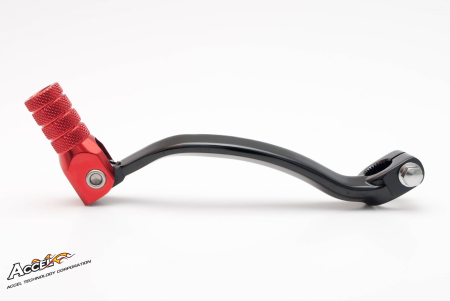 Pedale schimbator - ACCEL pedala schimbator HONDA CR 125 '83-'07 din aluminiu culoare negru, capat rosie