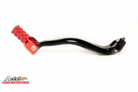 Pedale schimbator - ACCEL pedala schimbator HONDA CRF 250R '10-'17 din aluminiu culoare negru, capat rosie
