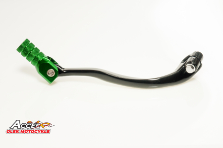 Pedale schimbator - ACCEL pedala schimbator KAWASAKI KXF 250 '06-'08 din aluminiu culoare negru, capat verde