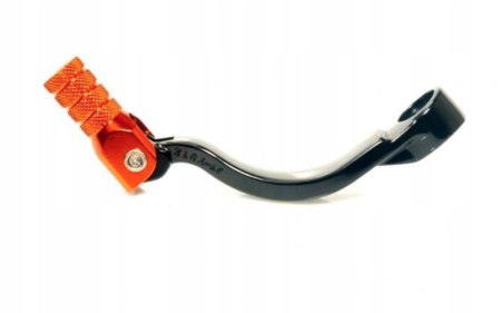 Pedale schimbator - ACCEL pedala schimbator KTM LC4 400-640 '97-'06 din aluminiu culoare negru capat portocaliu (OEM 58434031144)