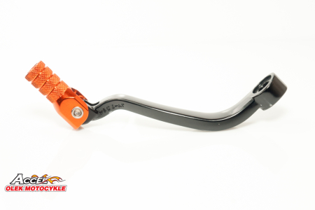 Pedale schimbator - ACCEL pedala schimbator KTM SXF250/350 '16-'19, EXCF 250/350 '17-'19, HUSQVARNA din aluminiu culoare negru, konc. pomarancz. (79234031000)