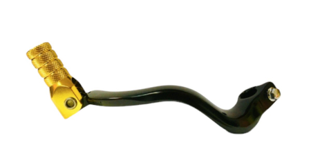 Pedale schimbator - ACCEL pedala schimbator SUZUKI RM 125 '89-'12 din aluminiu culoare negru, capat auriu (25600-36F00)