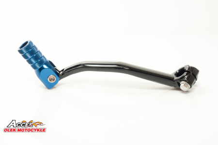 Pedale schimbator - ACCEL pedala schimbator YAMAHA YZ 125/250 '05-'25, fantic xe / xx 125 '21-'25 din aluminiu culoare negru, koncowka albastra (1C3-18110-00-00)