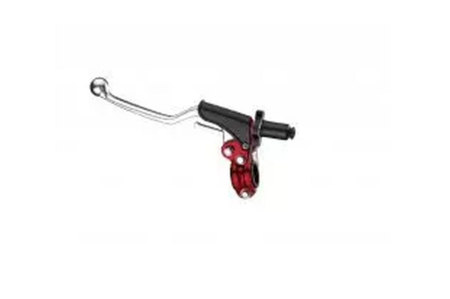 Manete ambreiaj si frana - ACCEL suport maneta ambreiaj scurt universal (forjat) culoare rosu (CL-01RD)