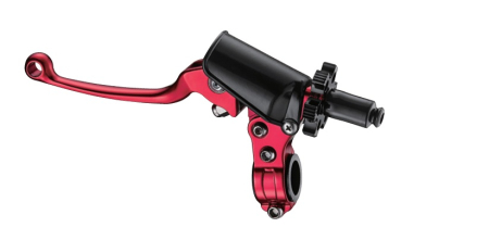 Suport maneta ambreiaj si frana - ACCEL suport maneta ambreiaj scurt universal (forjat) culoare tytanowy (maneta  nielamka) (CL-101-4TI) - promotie