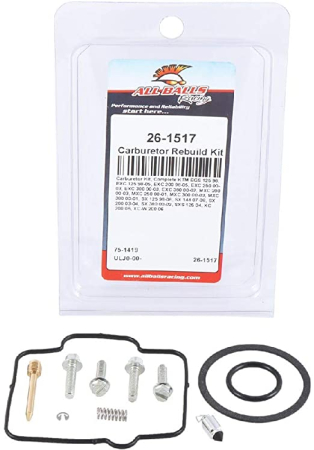 Sistem de alimentare - ALL BALLS - kit reparatie carburator KTM EXC 125/200 98-05, EXC 250/300 00-03, EXC380 00-02