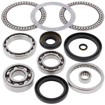 Simeringuri și rulmenți diferențial - ALL BALLS - kit reparatie diferential fata Kawasaki KVF 360/650/750, Suzuki