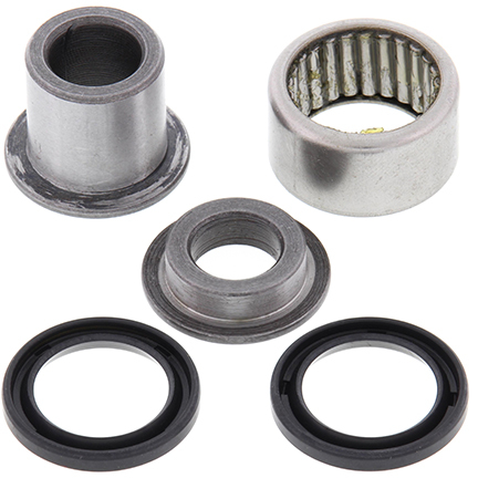 Rulmenți amortizor central - ALL BALLS - kit reparatie prindere amortizor spate superioare / inferioare Suzuki LT-R450 06-11, inferioare Kawasaki KX 125 98-05, KX 250 98-07, KXF 250 04-19, KXF 450 06-19, Suzuki RM 125/250 01-08, 