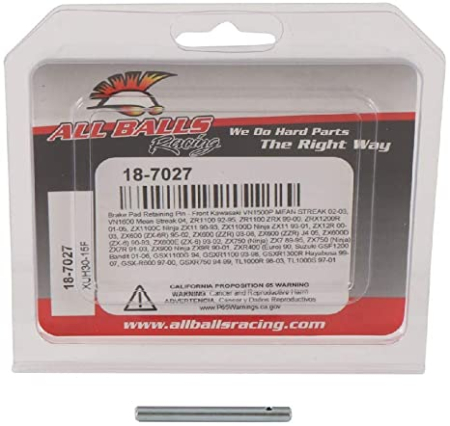 Știfturi fixare plăcuțe - ALL BALLS - PIN placute frana fata Kawasaki VN 1500/1600, ZZR 600/1100, ZX6R, ZX7R, Suzuki GSF 1200, gsxr 600/750/1300