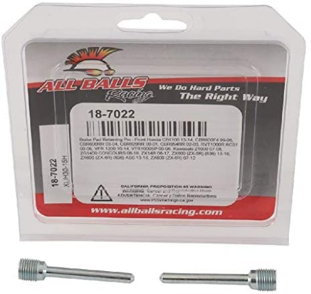 Știfturi fixare plăcuțe - ALL BALLS - pini placute frana fata Honda CB 1100, CBR 600F, CBR 600RR, CBR 900RR, VFR 1200, Kawasaki cu 1000, ZX-6R