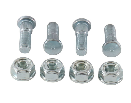 Prezoane și piulițe roți - ALL BALLS - prezoane si piulite roata fata / spate M10 x 1,25 Kawasaki prairie 400, Polaris phoenix 200, Polarissawtooth 200 - vezi descriere suplimentara