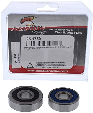 Rulmenți roată spate - ALL BALLS - rulmenti roata spate Yamaha XV535 virago (SA) 01, XV535 virago 87-99, XVS650 v-star 98-16