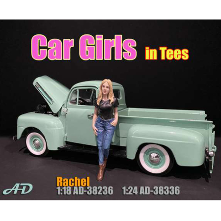 Idei de Cadou - American Diorama [1:18] - Figurina Car Girls In Tees 'Rachel'