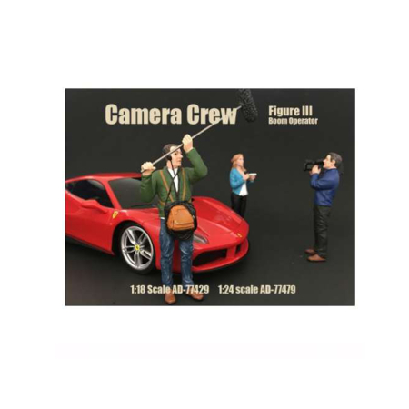 Idei de Cadou - American Diorama [1:24] - Figurina Camera Crew 'Boom Operator'