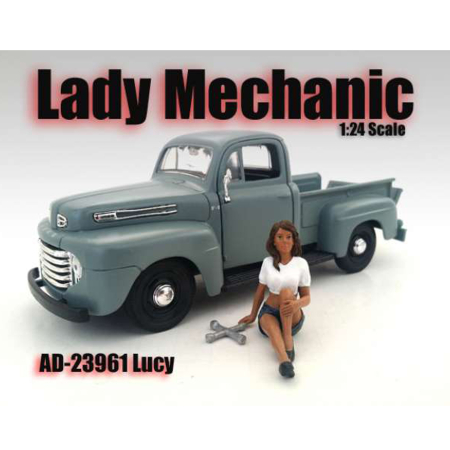 Machete - American Diorama [1:24] - Figurina Lady Mechanic 'Lucy'
